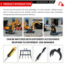 Mini Excavator 1.2 Ton New Crawler Excavator With Attachment Mini Digger Multifunctional Mini Small Excavator 1 Ton 1200kg
