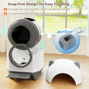 Self-Cleaning Litter Box with App Control for Multi-Cat Homes