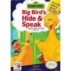 Sesame Street Big Bird's Hide And Speak - NES