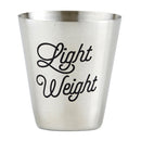 Set of 4 Personality Stainless Steel Shot Cups | Set of 4 Shot Glasses in Gift Bag