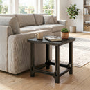 Adirondack Side Table 18" Outdoor HDPE Slatted