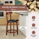 24-Inch Upholstered Counter Height Dining Chairs, Set of 2