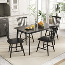 Set of 2 Windsor Dining Chairs with High Spindle Back