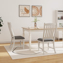 Set of 2 Dining Chairs Kitchen Side Chair with Solid Wood Legs