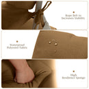 High Back Chair Cushion Set with Adjustable Height (2-Pack)