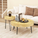 Set of 2 Solid Wood