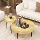 Set of 2 Solid Wood