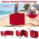 Adjustable Tanning Chaise Lounge Set of 2 with Face Hole