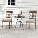 Dining Chairs Set of 4 with Cushioned Seats and High Back