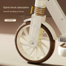 Children's Scooter, Foldable Bicycle, Large Children's Sliding Wheel, Campus Adult Two Wheel Scooter 5-15 years old