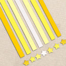 Lucky Star Origami Paper Strips Set – 540 Sheets, 27 Colors