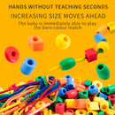 Beaded DIY Puzzle Bracelet – Educational Geometry Shape Toy for Kids