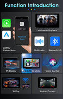 Vtopek Carplay Screen for Car, 11.3" HD Portable