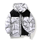 Men Winter Parka – Thick Warm Cotton-Padded Hooded Coat