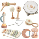 Montessori Musical Instruments Baby Toys | Drum & Xylophone for 0–12 Months