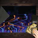 Neon Circuits Playmat