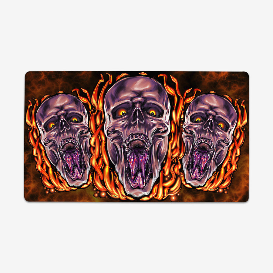 Screamin Skulls Playmat