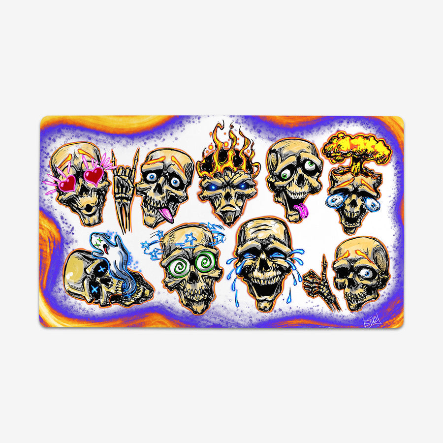 Silly Skulls Playmat