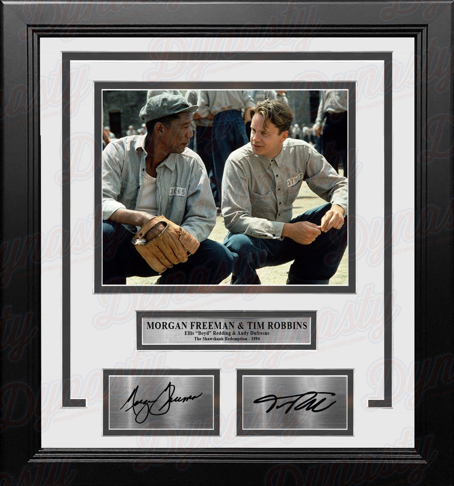Morgan Freeman & Tim Robbins Shawshank Redemption 8