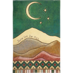 Shine Like The Stars Rolled Kitchen Towel | Cotton Hand Tea Dish Cloth | 18" x 28"