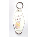 Show Me Your Teddies Motel Style Illustrated Keychain