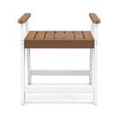 Shower Bench with Arms for Inside Shower Shaving Legs