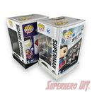 Side-Facing Funko Pop Box Floating Shelves | Wall Mount fits Funko Pop Box Only, Soft Cases or Hard Protectors