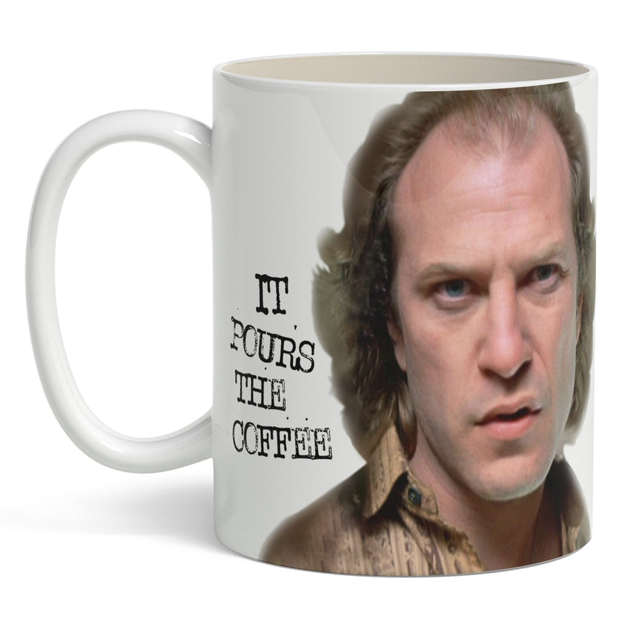 It Pours the Coffee Mug