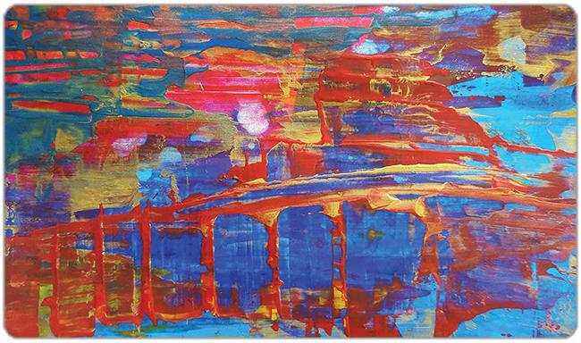 Bridge of Abstract Playmat