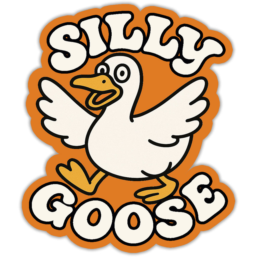 Silly Goose Sticker