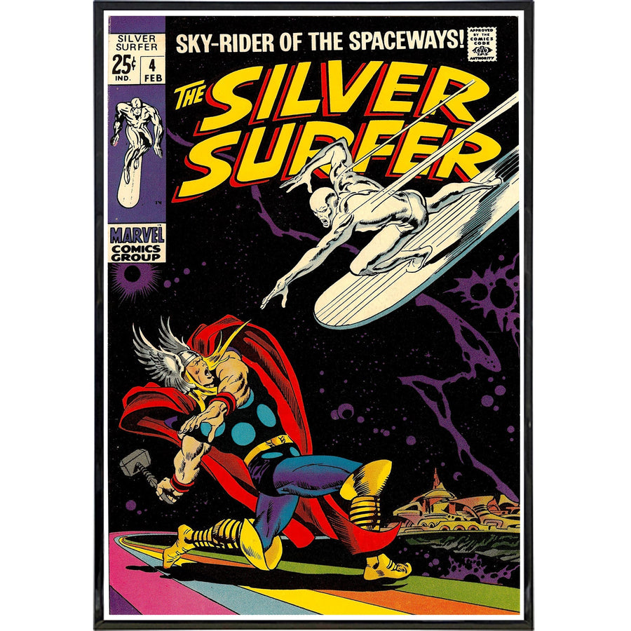 Silver Surfer Issue 4 Comic Cover Print