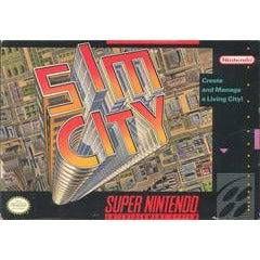 SimCity - Super Nintendo - (LOOSE)