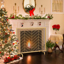 38 x 31 Inch Single Panel Fireplace Screen