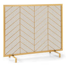 38 x 31 Inch Single Panel Fireplace Screen