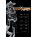 [Size M Remaining] Leather Look Western Style "Cisco" Dress