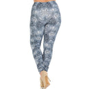 [Size S-L Remaining] Creamy Soft Swirling Crystal Glass Leggings