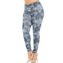 [Size S-L Remaining] Creamy Soft Swirling Crystal Glass Leggings