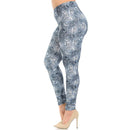[Size S-L Remaining] Creamy Soft Swirling Crystal Glass Leggings