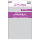 7XL Game Card Sleeves (130x195mm) 110 Pack, 60 Micron, SKS-8837