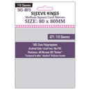 Medium Square Card Sleeves (80x80mm) 110 Pack, 60 Micron, SKS-8815
