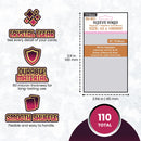 "7 Wonders" Magnum Card Sleeves (65x100mm) 110 Pack, 60 Micron, SKS-8811