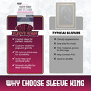 "Kingdom Death Monster" Game Card Sleeves (52x52mm) 110 Pack, 60 Micron, SKS-8805