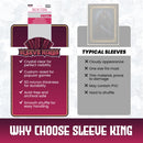 Super Large Game Card Sleeves (89x146mm) 110 Pack, 60 Micron, SKS-8831