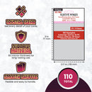 "Terraforming Mars: Dice Game" Compatible Card Sleeves (55x77mm) 110 Pack, 60 Micron, SKS-8844