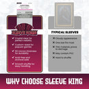 "Kingdom Death Gambler's Chest" Compatible Large Sleeves (57x100mm) 110 Pack, 60 Micron, SKS-8848