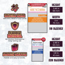 "Zombicide: Black Plague" Compatible Sleeve Bundle (8801 X 2 + 8827 X 1)