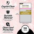 "Kpop" Collector Size Card Sleeve (70x100mm) 110 Pack, 60 Micron, SKS-8842