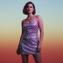 Sleeveless Sequins Mini Party Dress in Blue or Lilac [Sizes SM-L]