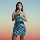 Sleeveless Sequins Mini Party Dress in Blue or Lilac [Sizes SM-L]