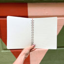 Sloth Nap All Day Sleep All Night Spiral Notebook | 120 Lined Pages | 9" x 7"